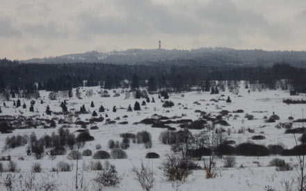 Vrch Praha s meteoradarem
