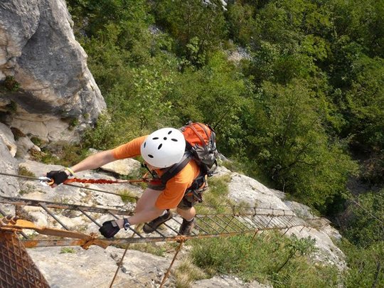 Ferrata Via dell' Amicizia (Itálie)