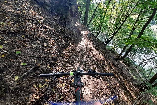 Cyklo výlet na trail NS Zábělá (Dolanský most - Bukovec) a V Pytli u Letkova