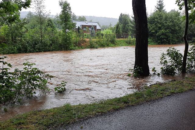 Rozvodněná Klabava - Hrádek, Dobřív
