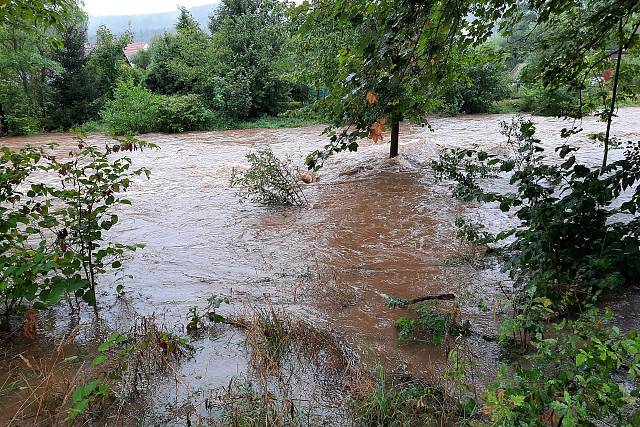 Rozvodněná Klabava - Hrádek, Dobřív