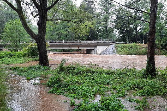 Rozvodněná Klabava - Hrádek, Dobřív