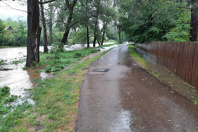 Rozvodněná Klabava - Hrádek, Dobřív