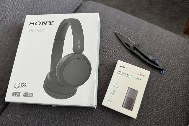 Playstation 5 - připojení bluetooth sluchátek Sony WH-CH520