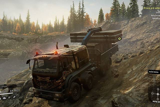 Snowrunner - tutoriál pro začátečníky