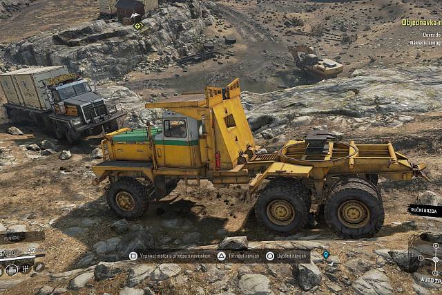 Snowrunner - tutoriál pro začátečníky