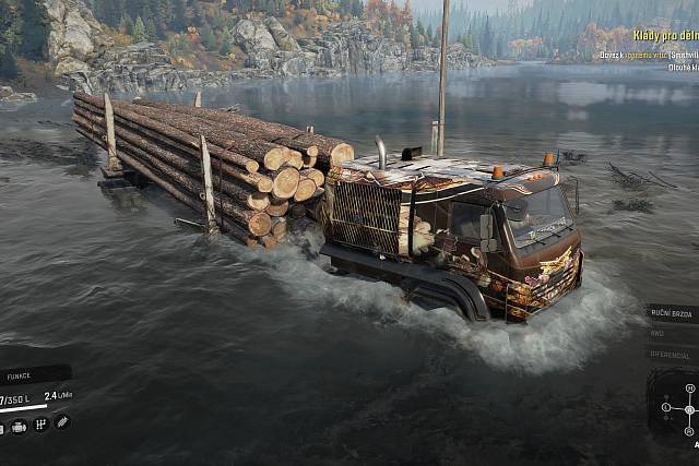 Snowrunner - tutoriál pro začátečníky