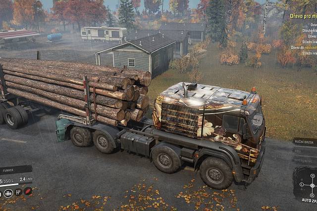 Snowrunner - tutoriál pro začátečníky