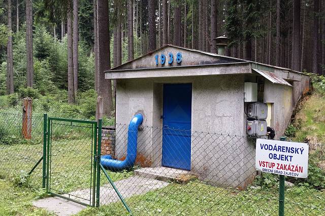 Vodojem na Mourovém potoce