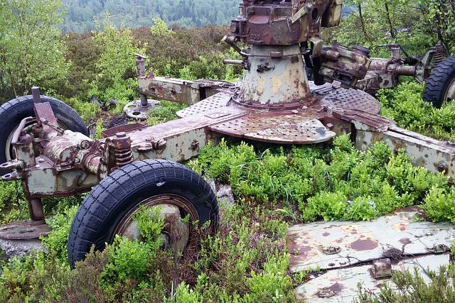 Protiletecký kanon na Jordánu