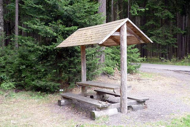 Posezení u hájovny Krejčovky