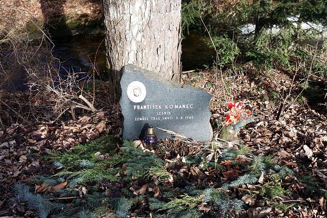 Pomník - František Komanec