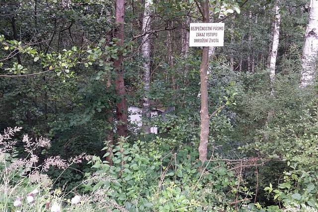 Objekt na CŘBV Zadní Bahna