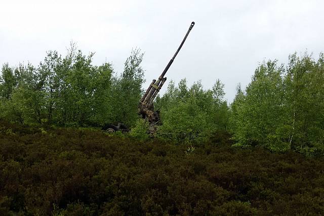 Protiletecký kanon na Jordánu