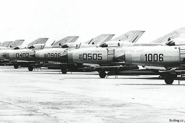 Rozbor nehody MiG-21 dne 22. září 1981 v Brdech
