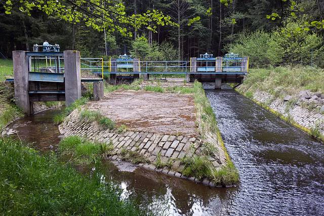 Jímání na Padrťském potoce