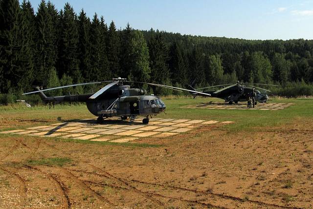 Heliporty na Zadních Bahnech