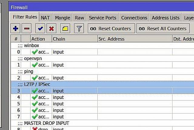 MikroTik router - jak nastavit L2TP IPsec server pro Android, iPhone, Windows