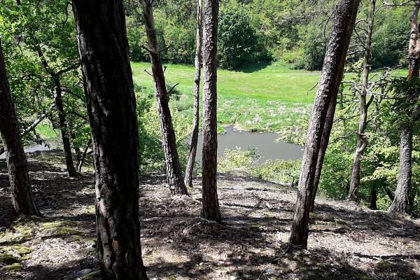 Na kole: Úsek Berounka červená - Kříše - Darová - U Kolečků - Velká Radná - Kaceřovský Mlýn - Žíkovský mlýn